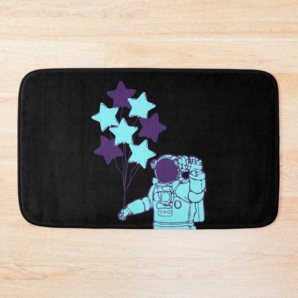 Item preview, Astronaut With Balloons (Blue) designed and sold by Hedda Young.