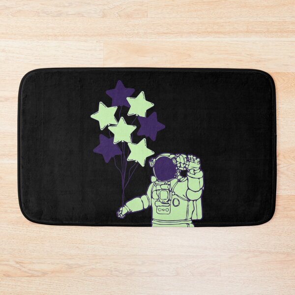 Item preview, Astronaut With Balloons (Green) designed and sold by Hedda Young.