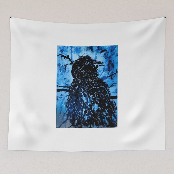 Item preview, Black and blue notes on film designed and sold by SRKFineArt.