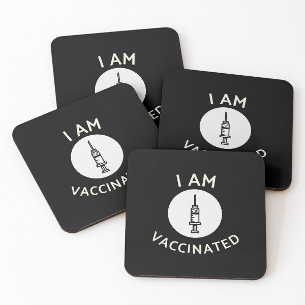 Item preview,  I  Am Vaccinated designed and sold by PrintexDesigns.