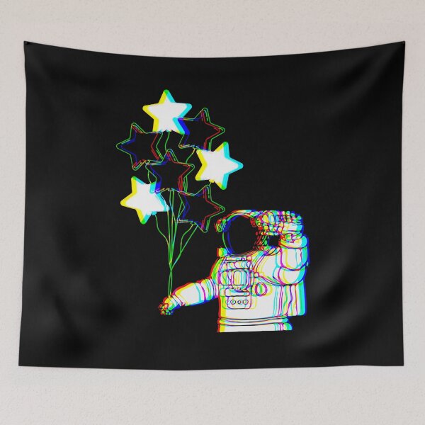 Item preview, Astronaut With Balloons (Trippy) designed and sold by Hedda Young.