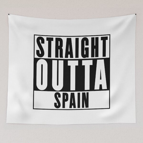 Item preview, Straight Outta Spain designed and sold by RandomStuffShop.