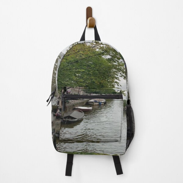 Item preview, Amsterdam canal houses River boats designed and sold by Wasef Baker.