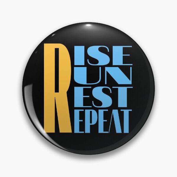 Item preview, Rise,run,rest,repeat  designed and sold by Motivationftp.