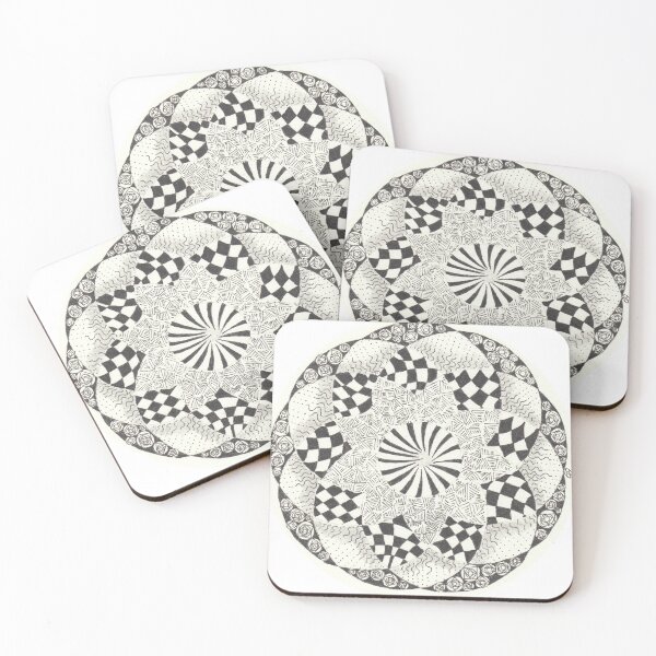Item preview, Black and White Mandala designed and sold by The Real Sacil.