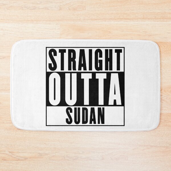 Item preview, Straight Outta Sudan designed and sold by RandomStuffShop.