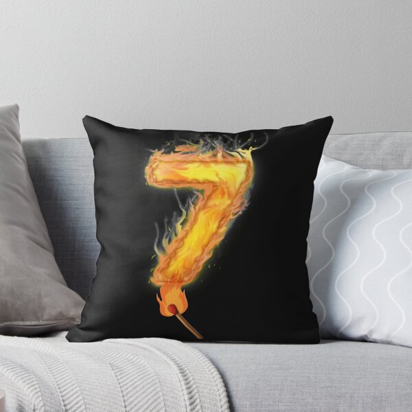 Item preview, Number seven is burning,new design designed and sold by ESAMSTORE.