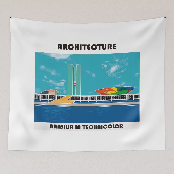 Item preview, Brasilia in Technicolor designed and sold by SerafinDesign.