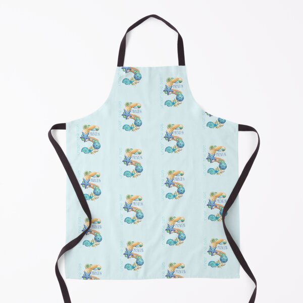 Item preview, “Under the Sea Princess” Birthday - 5 (Lt. Aqua Background) designed and sold by PawsitiveMum.