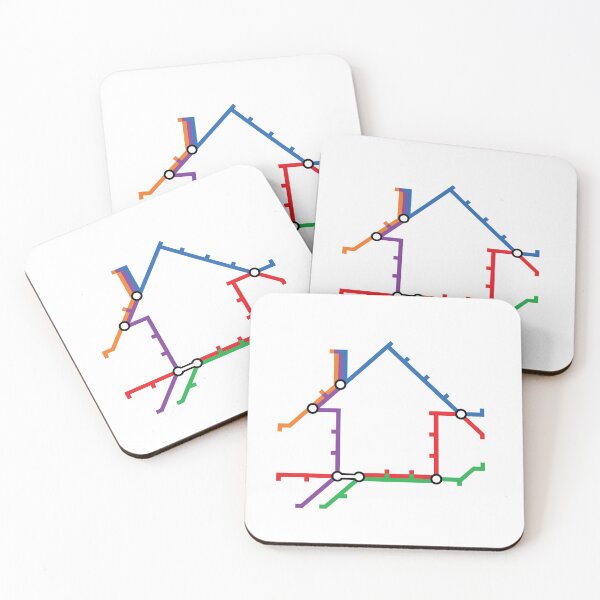 Item preview, Subway Map Home designed and sold by Steve Lovelace.