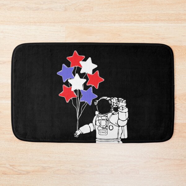 Item preview, Astronaut With Balloons (Red, White, Blue) designed and sold by Hedda Young.