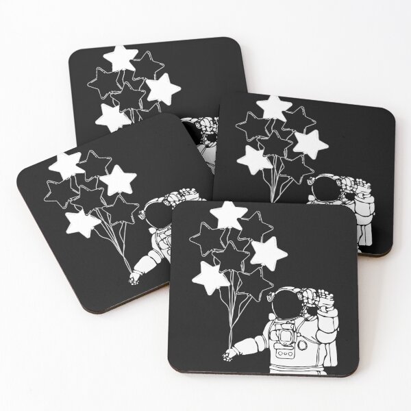 Item preview, Astronaut With Balloons designed and sold by Hedda Young.