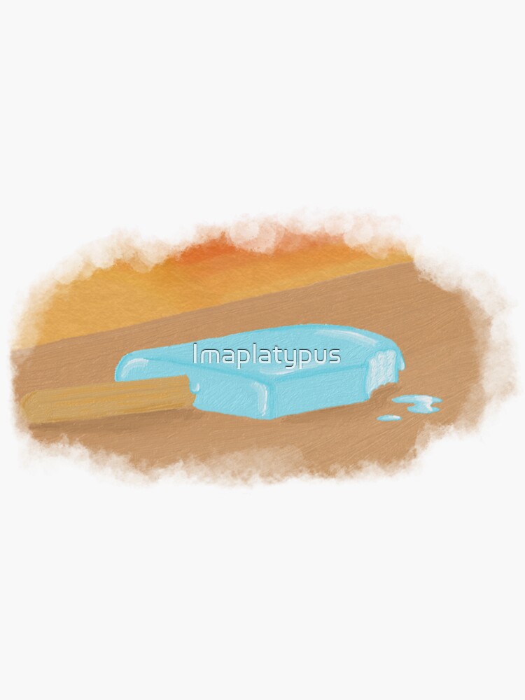 "Sea Salt Ice Cream KH" Sticker for Sale by Imaplatypus Redbubble
