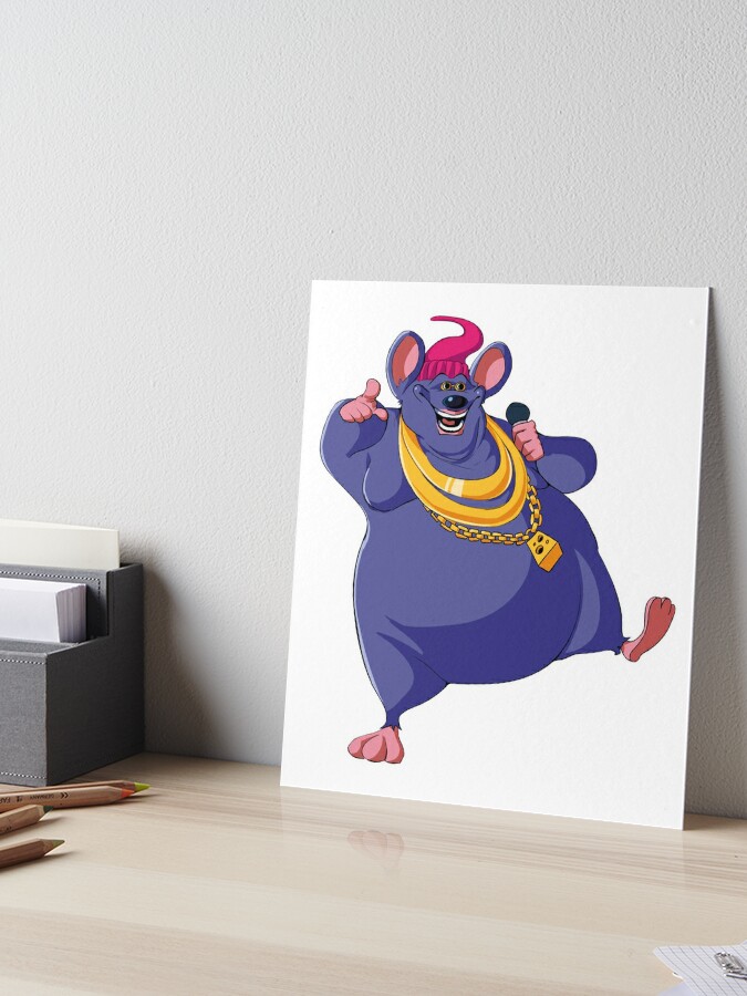 Lámina rígida for Sale con la obra «Biggie Cheese - Ella me llama Sr.  Boombastic» de Dopyrrrr