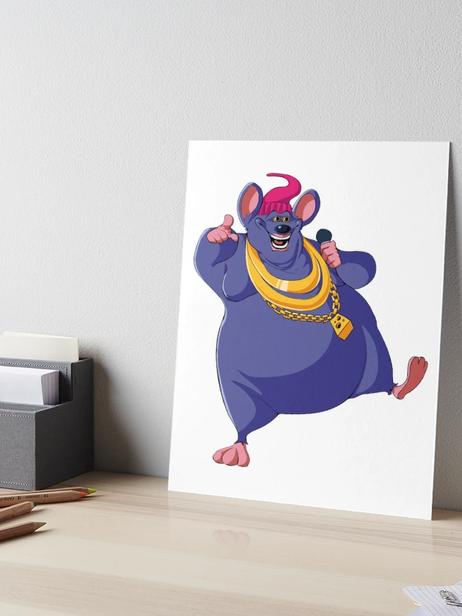 Pegatina for Sale con la obra «Biggie Cheese Sr. Boombastic Retro» de  bridgingbar38