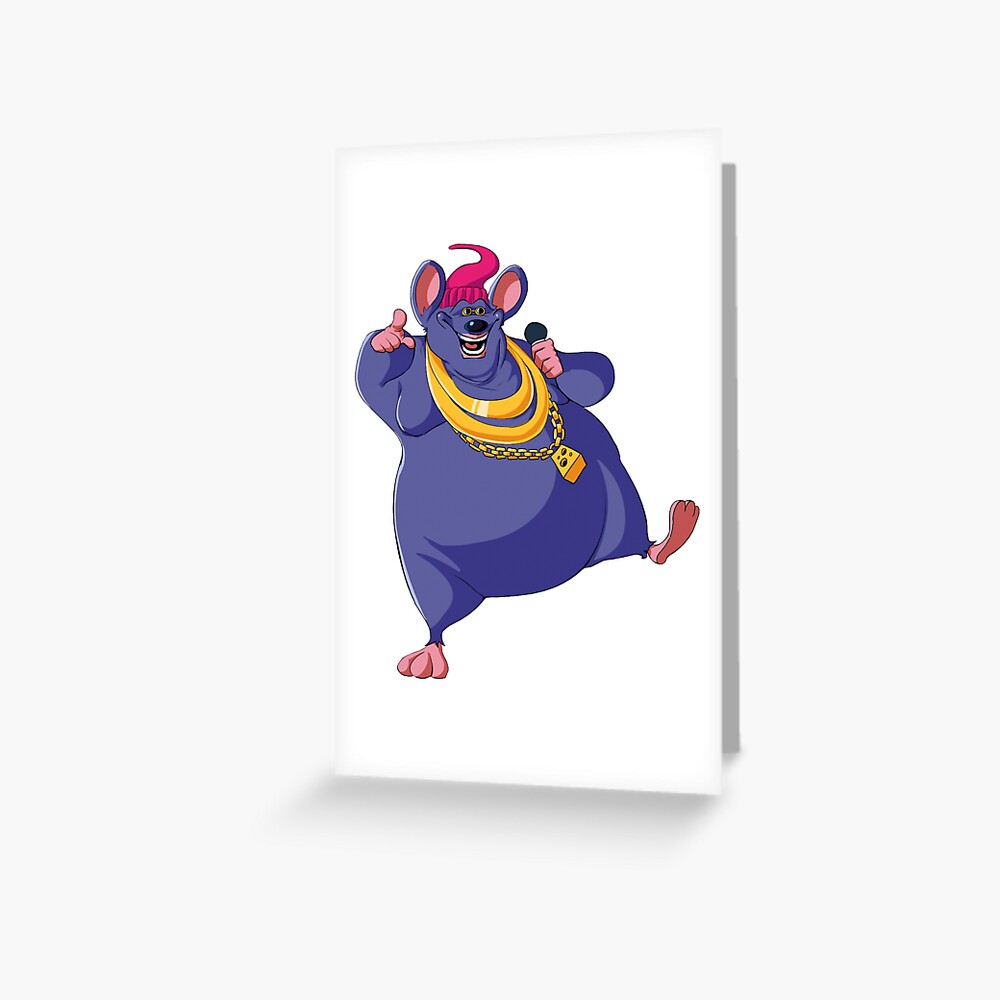 biggie cheese Greeting Card by lghafour