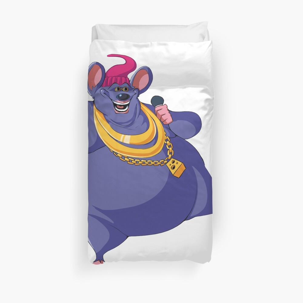 "Biggie Cheese Mr. Bombastic!" Duvet Cover by JuicySchinken Redbubble