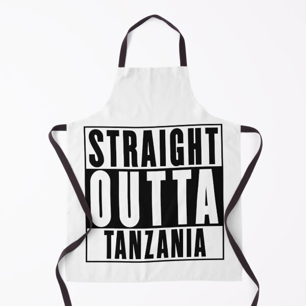 Item preview, Straight Outta Tanzania designed and sold by RandomStuffShop.