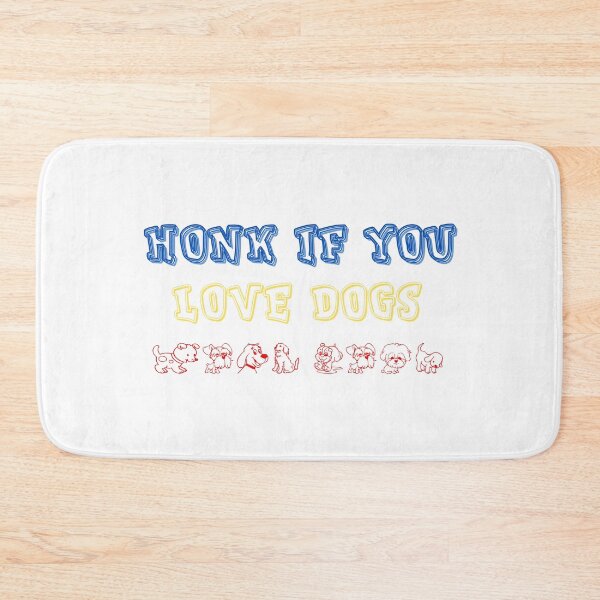 Item preview, Honk If You Love Dogs Sticker designed and sold by gjen53.
