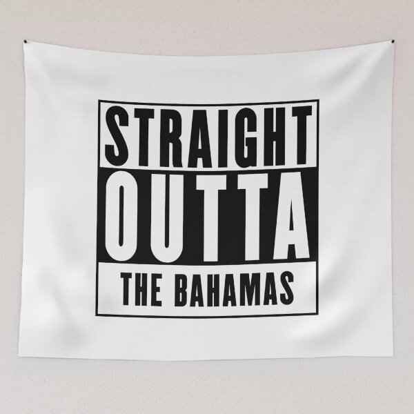 Item preview, Straight Outta The Bahamas designed and sold by RandomStuffShop.
