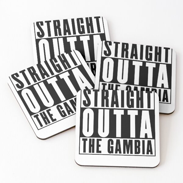 Item preview, Straight Outta The Gambia designed and sold by RandomStuffShop.