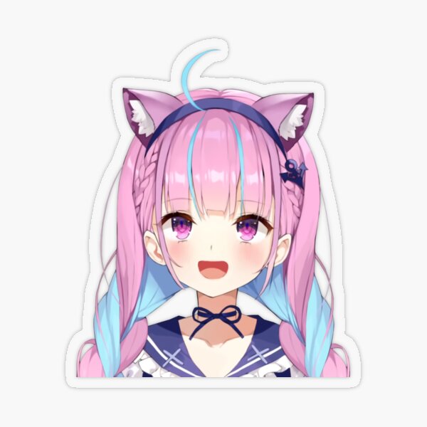 Anime Catgirl Stickers - GetaHinsh Merch