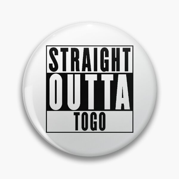 Item preview, Straight Outta Togo designed and sold by RandomStuffShop.