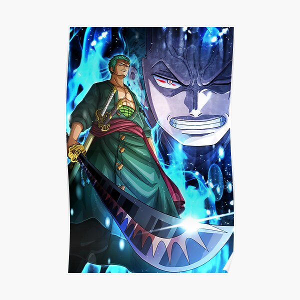 Roronoa Zoro - une pièce Poster