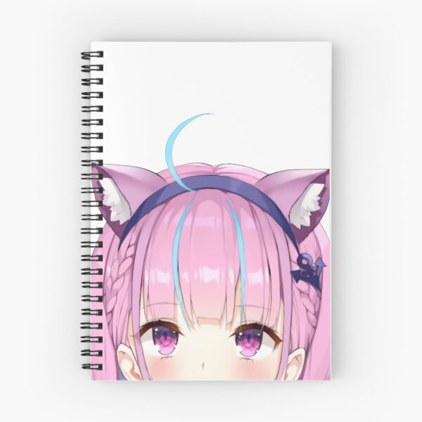 Item preview, Minato Aqua neko peeker - Hololive designed and sold by OshiOki.