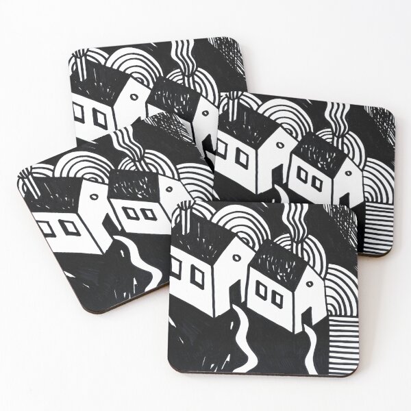 Item preview, Twin Houses at Winter designed and sold by Istvan Ocztos.