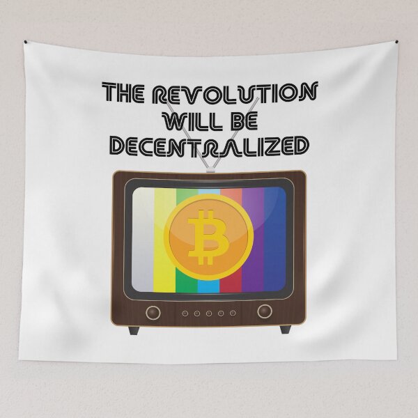 Item preview, Bitcoin: The Revolution Will Be Decentralized designed and sold by WinningUniverse.