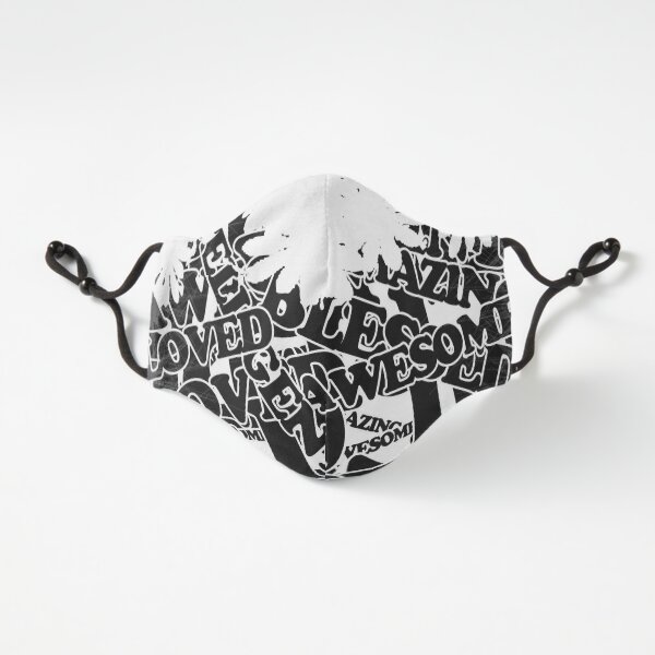 Unique, Loved, Awesome, Amazing: Inspirational Quote to Start your Day Fitted 3-Layer