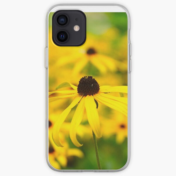 Sunny black eyed susan iPhone Soft Case