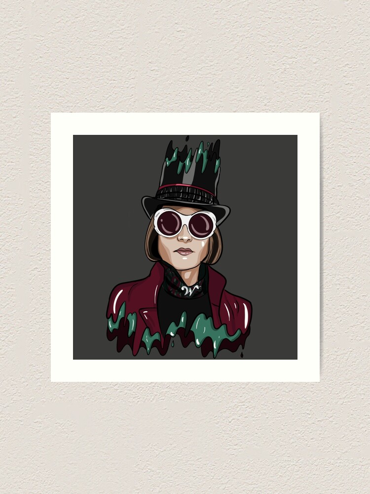 Willy Wonka  Art Print for Sale by maha94
