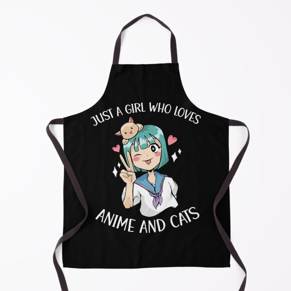 Item preview, Just A Girl Who Loves Anime And Cats designed and sold by OnepixArt.
