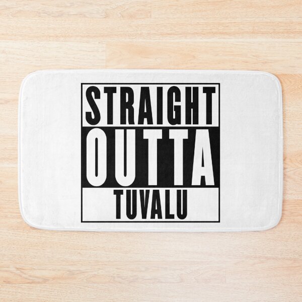 Item preview, Straight Outta Tuvalu designed and sold by RandomStuffShop.