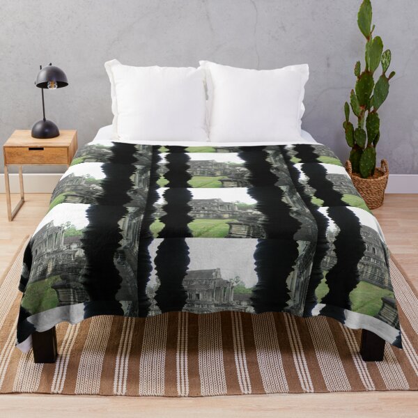 Item preview, Angkor Wat (Cambodia) View Of The Courtyard From The Temple designed and sold by BeatPoet.