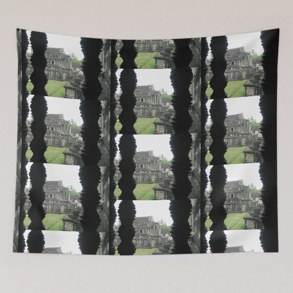 Item preview, Angkor Wat (Cambodia) View Of The Courtyard From The Temple designed and sold by BeatPoet.