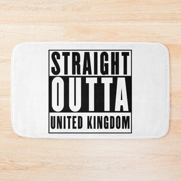 Item preview, Straight Outta United Kingdom designed and sold by RandomStuffShop.