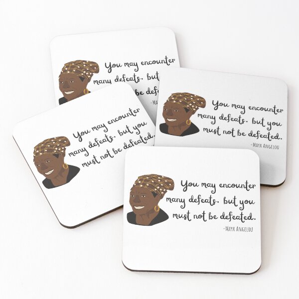 Artikelvorschau, Inspirierendes Zitat von Maya Angelou entworfen und verkauft von JessikaDesigns.