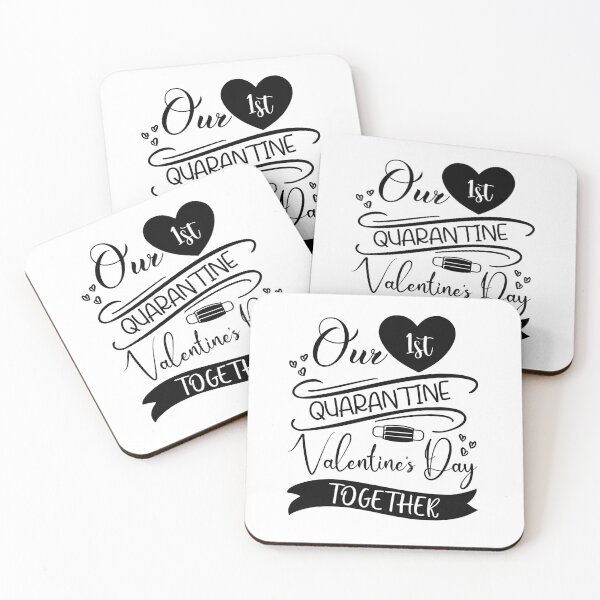 Item preview, Our First Quarantine Valentines Day Together- Valentine in Quarantine  designed and sold by younghopes.