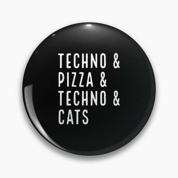Item preview, Techno & Pizza & Techno & Cats designed and sold by Express YRSLF.