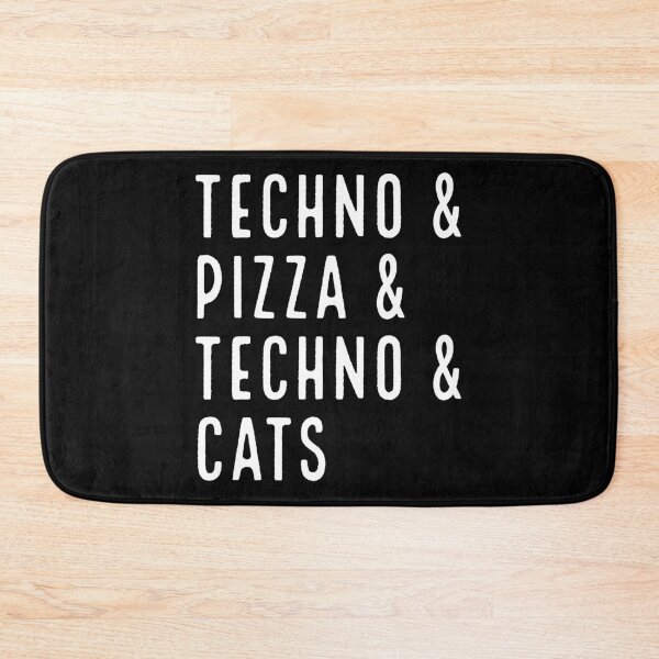 Item preview, Techno & Pizza & Techno & Cats designed and sold by Express YRSLF.