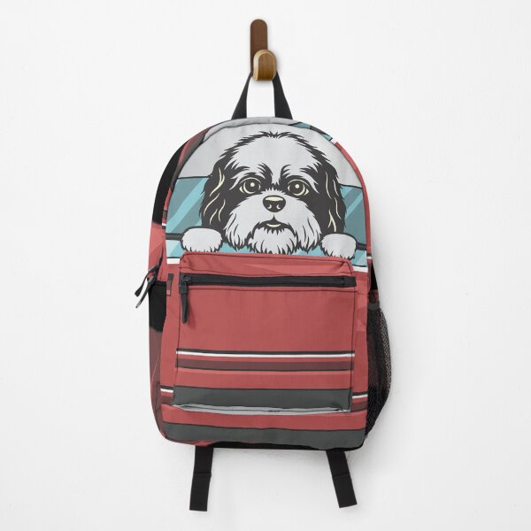 Item preview, Shih Tzu In Window Ready To Take A Ride designed and sold by dhajr.