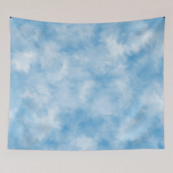 Item preview, Powder Blue Feathers designed and sold by funkyvibes.