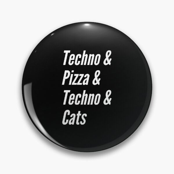 Item preview, Techno & Pizza & Techno & Cats designed and sold by Express YRSLF.