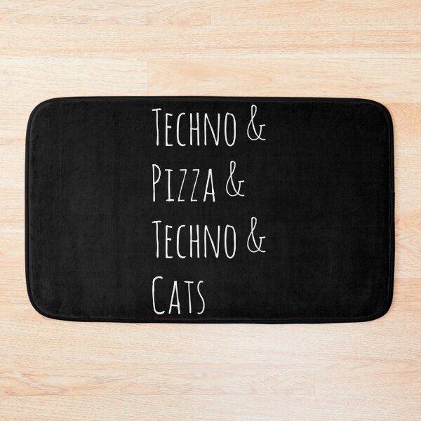 Item preview, Techno & Pizza & Techno & Cats designed and sold by Express YRSLF.
