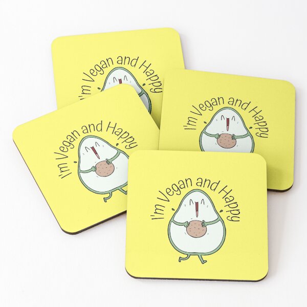 Item preview, I'm Vegan and Happy designed and sold by Checivinicius.