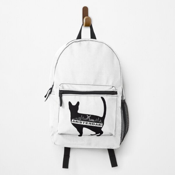 Item preview, amsterdam skyline cat designed and sold by ishako online.