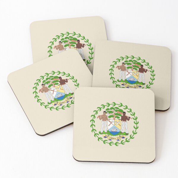Item preview, Coat of arms of Belize and National Emblem designed and sold by webdango.